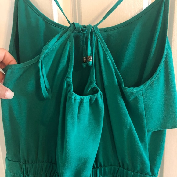 American eagle outfitters turquoise chiffon dress - Picture 5 of 6